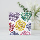 虹の花束 あらゆる場面を彩る ご招待状 招待状 (スタンド正面)