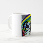 虹の花 コーヒーマグカップ (正面左)