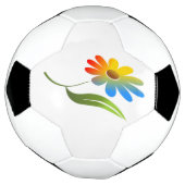 虹の花 サッカーボール (回転)