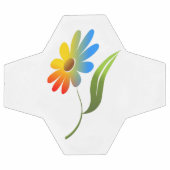 虹の花 サッカーボール (フラット)