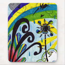 虹の花 マウスパッド