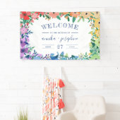 虹の花LGBTの結婚歓迎 横断幕 (インサイチュ)