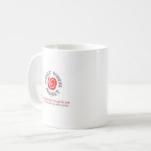 虹の菩薩かマグ コーヒーマグカップ (正面左)
