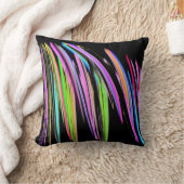 虹の落書き クッション (ブランケット)