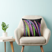 虹の落書き クッション (椅子)