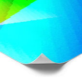 虹の葉….. ポスター (角)