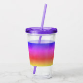 虹の蒸気 アクリルタンブラー (裏面)