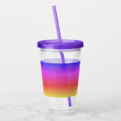 虹の蒸気 アクリルタンブラー (左)