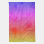 虹の蒸気 キッチンタオル (縦)