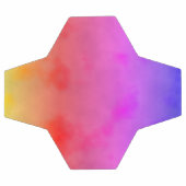 虹の蒸気 サッカーボール (フラット)