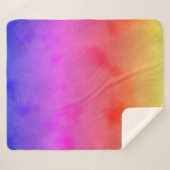 虹の蒸気 シェルパブランケット (正面(横))