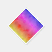 虹の蒸気 スタンダードカクテルナプキン (角)