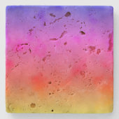 虹の蒸気 ストーンコースター (正面)