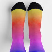 虹の蒸気 ソックス (上部)