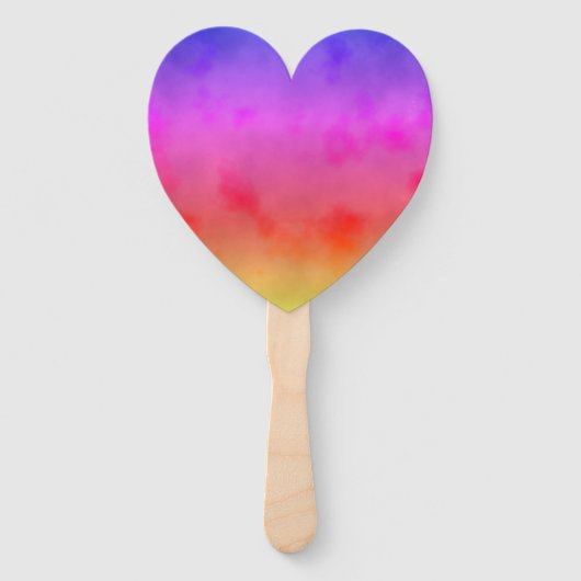 虹の蒸気 ハンドファン (裏面)