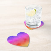 虹の蒸気 ペーパーコースター (インサイチュ)