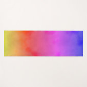 虹の蒸気 ヨガマット (正面(横))
