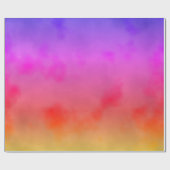 虹の蒸気 ラッピングペーパー (フラット)