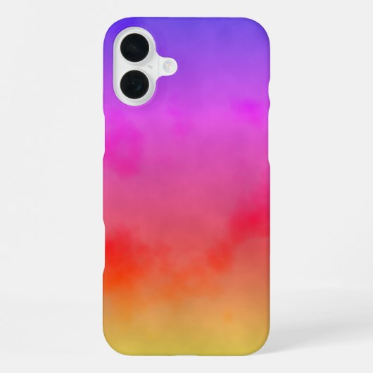 虹の蒸気 iPhoneケース (裏面)