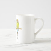 虹の蜂食べる人の鳥のマグ ボーンチャイナマグカップ (右)