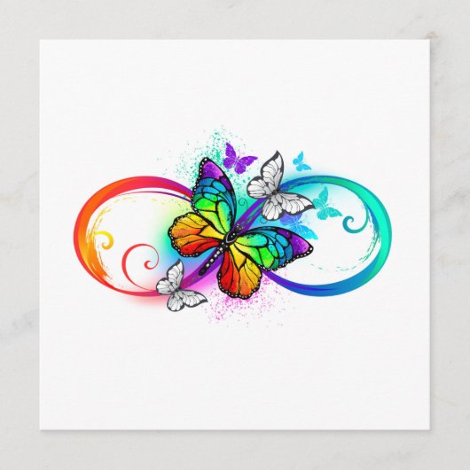 虹の蝶と明るい無限大 アドバイスカード (正面)