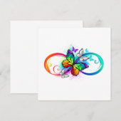 虹の蝶と明るい無限大 アドバイスカード (正面/裏面)