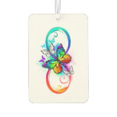 虹の蝶と明るい無限大 カーエアーフレッシュナー (裏面)