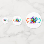 虹の蝶と明るい無限大 コンフェッティ (正面)