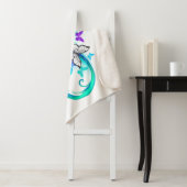 虹の蝶と明るい無限大 シェルパブランケット (インサイチュ)