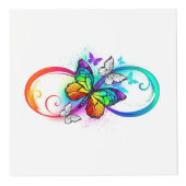 虹の蝶と明るい無限大 フォトキューブ (右)