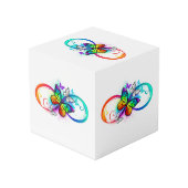 虹の蝶と明るい無限大 フォトキューブ (裏面アングル)