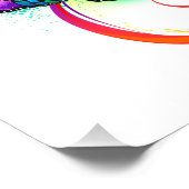 虹の蝶と明るい無限大 フォトプリント            (角)