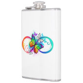虹の蝶と明るい無限大 フラスク (左)