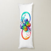 虹の蝶と明るい無限大 ボディピロー (裏面 (縦))