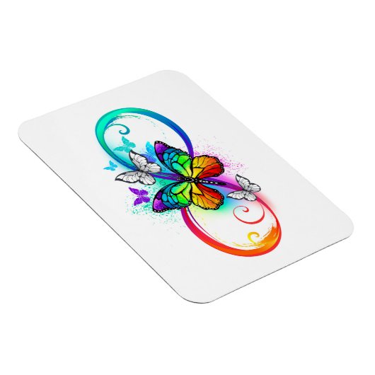 虹の蝶と明るい無限大 マグネット (右側)