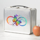 虹の蝶と明るい無限大 メタルランチボックス (インサイチュ)