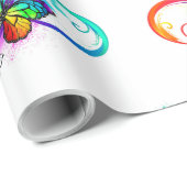 虹の蝶と明るい無限大 ラッピングペーパー (ロールコーナー)