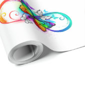 虹の蝶と明るい無限大 ラッピングペーパー (ロールコーナー)