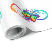 虹の蝶と明るい無限大 ラッピングペーパー (ロールコーナー)