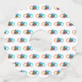 虹の蝶と明るい無限大 ワイングラスタグ (裏面)