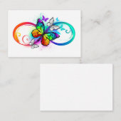 虹の蝶と明るい無限大 割引カード (正面/裏面)