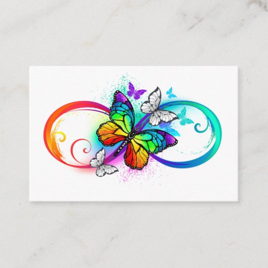 虹の蝶と明るい無限大 割引カード (正面)