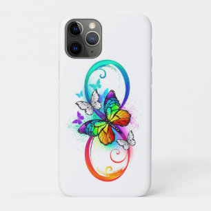 虹の蝶と明るい無限大 iPhone 11 PROケース