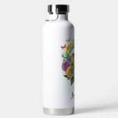 虹の蝶と花 ウォーターボトル (右面)