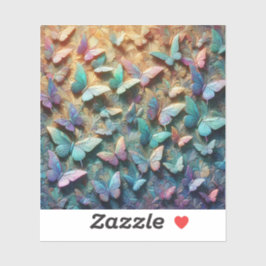 虹の蝶の庭 シール