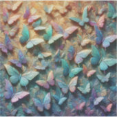 虹の蝶の庭 シール (正面)