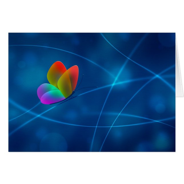 虹の蝶 (正面横)