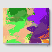 虹の蝶 ゲストブック (裏面)