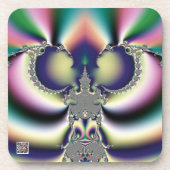 虹の蝶 コースター (正面)