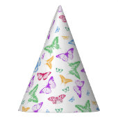 虹の蝶 パーティーハット (左)